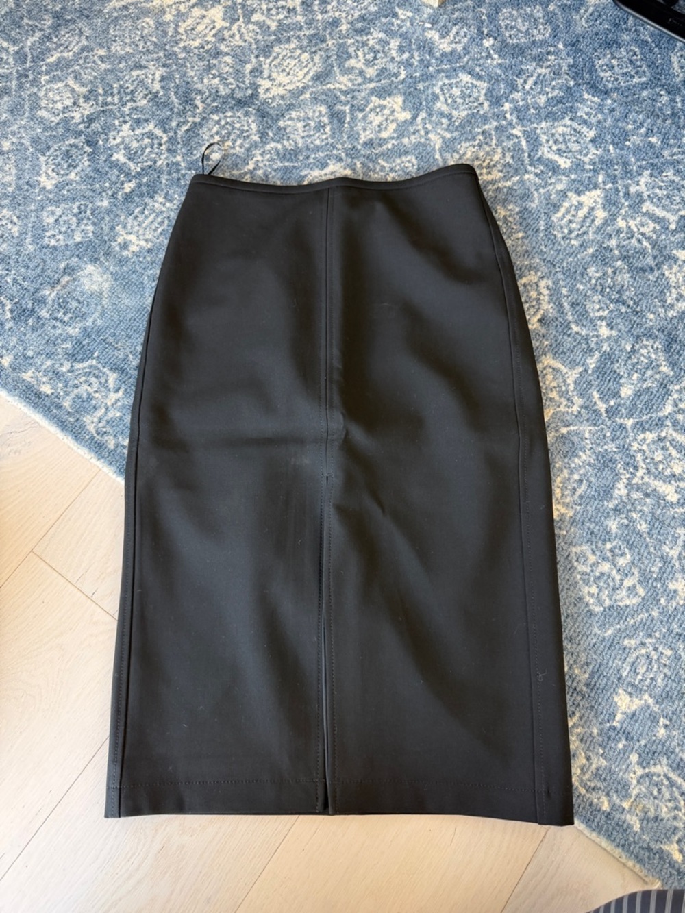 J. Crew Black Pencil Skirt - Sleek Tailored Fit